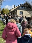 Ostereiersuchen 2026, auf dem Weg zu den Osterwiesen